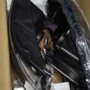 KAX LED DRL Headlight Assembly Fit for 2007-2008 Ram 1500, 2007-2009 Ram 2500/Ram 3500, Headlamp Replacement Pair with Daytime Running Light Black Housing Clear Lens