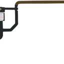 On/Off Power Volume Button for iPhone XR Switch Flash Light Flex Cable Replacement Part Repair Silent Audio Control Fix Mute Connector with Pre-Installed Assembly Mic Bracket