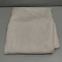 BTTN Extra Long Fabric Shower Curtain - 72 x 90 Inch Linen Textured Heavy Duty Cloth Shower Curtain Set with 12 Plastic Hooks, Large Hotel Luxury Polyester Shower Curtains for Bathroom, Beige/Cream