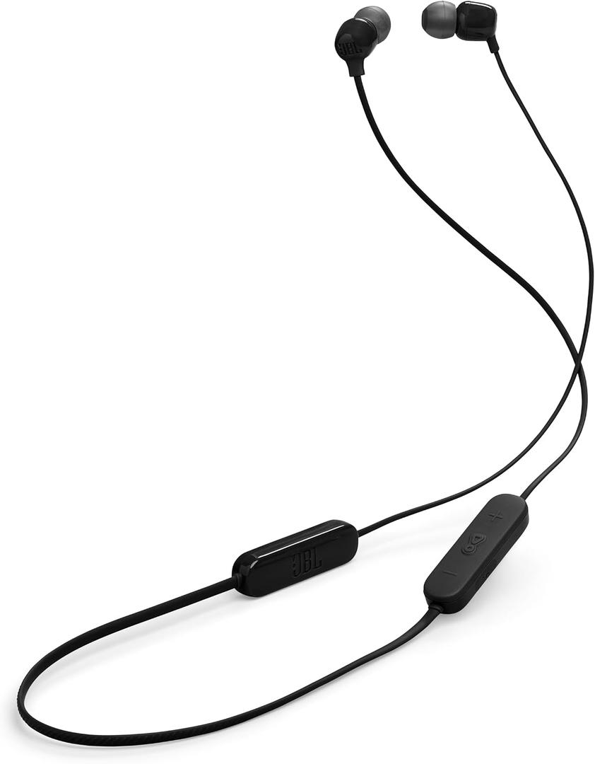 JBL Tune 135BT - Wireless in-Ear Headphones with Up to 25-Hour Battery Life with Speed Charge, Multi-Point Connection and Google Fast Pair, Hands-Free Calls, IPX4 Water Resistant Design (Black)