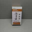 LEVERLOC Grab Bars for Bathtubs and Showers 2 Pack Suction Grab Bar, Heavy Duty 12 Inch Shower Handle Removable Bath Handrails for Seniors and Elderly, Bathroom Safety Grip No Drilling Waterproof Grey (Gray)