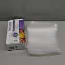 FoodSaver Reusable Quart Vacuum Zipper Bags, 10 Count, BPA-Free, Microwave Safe, Leakproof