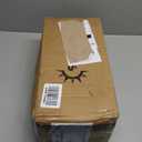 SUNROX Gel Memory Foam Chair Cushions, FadeShield Water-, Stain-Resistant Durable Reversible Seat Cushion Pads with Ties for Indoor/Outdoor Kitchen Dining Office 17"x16" Set of 4, Heather Chestnut