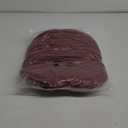 vctops Round Chair Pad Seat Cushion Solid Color Soft Chair Pads Comfy Velvet Cushion Pillow for Kitchen Dining Office Chair Kids Reading (Wine Red,Diameter 16")