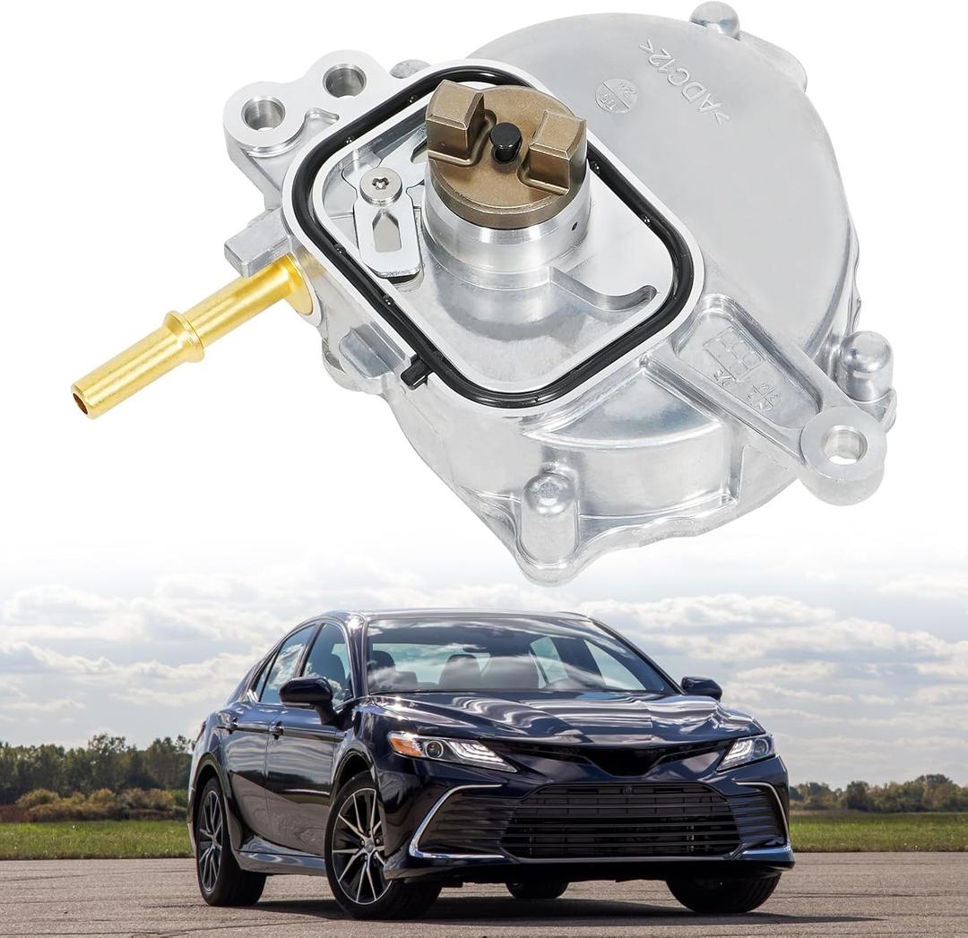 Power Brake Booster Vacuum Pump Fit for Toyota Camry 2018-2022, Avalon 2020-2022, RAV4 2019-2022, Tundra 2022, for Lexus ES250 2021-2022, ES350 2020-2022, 2.5L -Replace 29300-F0011 29300-25011