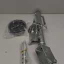 Fulton TJ12000101 Marine Trailer Jack, 1,200 lbs. Lift Capacity, Sidewind, Bolt-On Side Mount, 10 Inch Travel