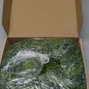 N&T NIETING 9ft Christmas Cedar Garland with Realistic Soft Thickness Pine, Artificial Green Faux Cedar Pine Garland for Fireplace Mantle Fireplace Indoor Outdoor Holiday Party Home Decoration