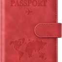 Eoehro Passport Holder for Travel Essentials, Passport Wallet Cover Case for Travel Must Haves Accessories,Passport Book Holders for Women and Men