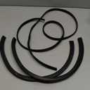 Upgraded Wider Replacement for Older Bilco Basement Door Weatherstrip Kit (4 Cap Seal Pad,1 Bulb Trim Gasket,1 U Shaped Gasket) Fit for Bilco Basement Doors Door 