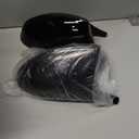 Mengjiesi Mirror Caps Gloss Black Compatible with 3 Series E90 E91 2005-2007 E92 E93 2006-2009, 1 Series E81 E82 E87 E88 PRE Models Rearview Side Wing Mirror Cover Caps