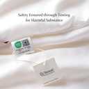 CUDDLE DREAMS Silk Comforter with Tencel Lyocell Cover, Natural, Breathable, Cooling, Lightweight for Summer (White, Queen)
