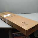 GENIMO Cordless Zebra Blinds for Windows, Dual Layer Roller Window Shades, Sheer or Privacy Light Control for Day and Night, Mini Door Blinds for Home, Office, Easy to Install, White, 33" W X 72" H