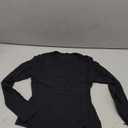 Long Sleeve Shirts for Women Crew Neck Basic Tee Fashion Womens Tops, Size S