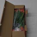 AGIRL 24 Bundles Artificial Fall Flowers Outdoor Indoor Decoration,Fake Plastic Flowers,Faux Mums Plant for Thanksgiving Fall Decor,for Hanging Outside Garden Front Door Porch Patio Window Box (Orange)