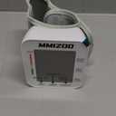 MMIZOO Wrist Blood Pressure Monitor Large LCD Display BP Machine Adjustable Cuff 5.31-7.68 inch Automatic 99x2 Sets Memory with Carrying Case for Home Use (W1681) (White)