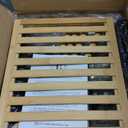 Laundry Hampers 2 Section, Laundry Sorter with Removable Shelf and Pull-Out Bags, Clothes Hampers with Wheels Rolling Cart Basket for Laundry Room Bathroom, 2 x 50 L (Black White)