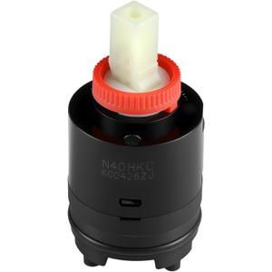 N40HKC Shower Cartridge Replacement, for Single Lever Tub/Shower Faucet, Shower Mixer Valve, 40 mm Faucet Cartridge, Height 79 mm Width 40 mm