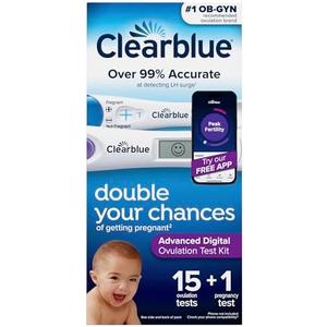 Clearblue Advanced Digital Ovulation Test Kit, 12Count