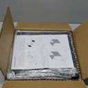 Retro Office Trash Can, Iron and Wood Combination Bedroom Garbage Can, Rectangular Design Wastebasket with Handle, Industrial Style Trash Can for Home Office, 4.5 Gallon (Patent Pending) (1PC Retro color)