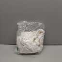 AISENO 36 Inch Christmas Tree Skirt Faux Fur with Cable Knit Knitted Thick Decoration for Merry Christmas Decoration