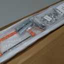 FELIDESIGN Ceiling Curtain Track, Room Divider Rail Set, White, 12ft-15ft