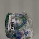 Chew Necklaces for Sensory Kids and Adults, Chewy Necklace Sensory Toys for Nail Biting, Silicone Necklace for Autism, ADHD, SPD, Fidget Oral Chew Toys for Boys and Girls (Tie-dye Blue Green)