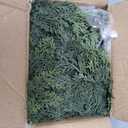 Cedar Christmas Garland with Lights for Mantle - Decorations 6 ft Realistic Lighted Faux Pine Garlands for Xmas Home Decoration Indoor Stairs Railing Fireplace Outdoor 6ft Prelit Garland Door Decor