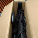 Seina Heavy Duty Collapsible Folding Powder Coated Steel Frame Compact Outdoor Garden Camping Utility Wagon with 150 Pound Load Capacity, Black