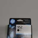 HP 952 Black Ink Cartridge for HP Printers | Works with Printer Series: OfficeJet 8702, OfficeJet Pro 7720, 7740, 8210, 8710, 8720, 8730, 8740 | Eligible for Instant Ink | F6U15AN