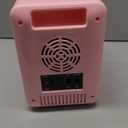 4L Makeup Mini Fridge for Bedroom, Car, Office & Dorm, Shell Pink