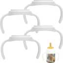 Baby Bottle Handles Compatible for Pigeon Wide Neck Bottles(5.4/8.1oz), Feeding Bottles Holder Accessories, Pack of 4