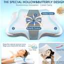 Memory Foam Pillows, Cervical Pillow for Neck and Shoulder Pain Relief, Ergonomic Contour Bed Pillow, Soft for Side Sleep Stomach Sleeping and Back Sleeper (Queen Size-24.8''Lx14.96''Wx5.78''H, Grey)