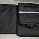 TOMKID Fireproof File Cabinet with Lock, Fireproof Document Organizer Collapsible File Box Filing Cabinet with Handle for Letter Legal Folder Certifications (Black)