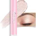 HHLTOH 2-in-1 Cream Eyeshadow & Highlighter Stick, Waterproof Champagne Shimmer Eye Shadow Pencil for Women, Long-Lasting Pigmented Makeup, sombras para ojos 13