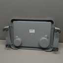 NOVA Folding Walker Tray Accessory  Flip-Up Walker Tray with 2 Cup Holders for Food, Drinks & Personal Items  No-Tool Installation  Easy Up/Down Mobility Tray for Standard Walkers