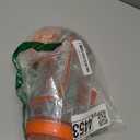 2026 New Salad Jar with Side Opening Leakproof Mason Jar Salad Container with Side Opening Dishwasher Safe Salad Container for Lunch On the Go Salad Jar for On-the-Go Meals (Orange version, 1PC)