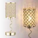 EOEYYOYB Bedside Table Lamp Set of 2 Touch Dimmable Unique Green Lamp with USB Port and Outlet Modern Lamp for Living Room