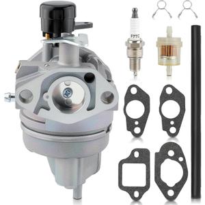 AUTOKAY 16100-Z0J-H03 Carburetor Assembly with Gaskets Kit Fits for Honda Snow Blower HS520 HS720 replaces old # 16100-Z0J-H02