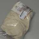 H.VERSAILTEX Ottoman Cover Slipcover Rectangle Fit Length 29'-34' Footrest Sofa Slipcovers Stool Cover Footstool Protector Covers Feature Stretch Thick Jacquard Fabric Removable Washable - Natural