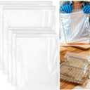 Palksky Oven Rack Cleaning Bags, Heavy Duty No Scrub Oven Rack Cleaning Bags, Reusable Leak-Resistant PE Bags for Deep Soaking Grill Grates, BBQ Racks, No Cleaner Included, 5 Pack