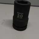 SUNEX Tools 1 in. Drive 30mm 6-Point Deep Impact Socket, CR-MO Steel, Model 530MD