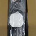 Black Long Curtain Rod Tension Shower Curtain Rods 30 to 130 inch Adjustable Spring Heavy Duty Rods for Bathroom Windows Outdoor Spliced and Telescopic Design No Drill No Slip Stainless Steel