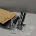 Under Sink Organizer and Storage 16.5"-30.7" Expandable Length, Adjustable Height Max 16.7" Under Sink Shelf 2 Tier with Removable ABS Panels Metal Frame for Bathroom Kitchen Pantry Cabitnet Pot Pan