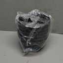 Cereal Bowls - Wheat Straw Bowl Set of 6, 26 OZ Unbreakable Bowls for Kitchen, Alternative to Plastic Bowls Reusable, Microwave Safe Bowl for Soup, Salad, Oatmeal, Snack (Black)