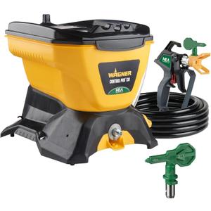 Wagner Spraytech 2467899 Control Pro 130 Power Tank Paint Sprayer Kit, High Efficiency Airless with Low Overspray, Including 515 & 311 Tips for Large Projects