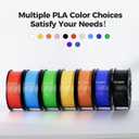 Creality Ender PETG 3D Printer Filament 1.75mm 1KG (2.2lbs), High Precision, Strong Toughness, Odorless, Better Flow, Moistureproof 3D Printing Ender PETG Filament, Yellow