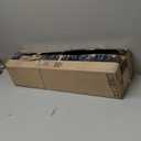 Hallway 10ft Runner Rug Non Slip, Water Absorbent Laundry Mat Black Kitchen Mat Sink Rug, Rubber Backed Indoor Entryway Rug Runner (2'4" x 10' (Rectangular)