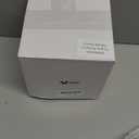 Wesiti 4 Pcs Ceramic Christmas Tree Decor, White Porcelain Figurine Decor for Xmas Table Centerpiece 6 in Modern Ceramic Christmas Tree for Home Fireplace Desktop Tabletop Mantel Cabinets