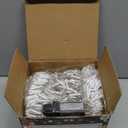 KNONEW 197FT 500 LED Christmas String Lights Outdoor Color Changing 11 Modes Timer Fairy Light Plug in Waterproof Lights for Xmas Tree Yard Wedding Decorations (Cool White to Multicolor)