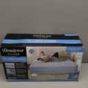 Beautyrest Air Mattress with Built Pump and Air Bed Back Support, Ideal for Guests, Camping,18" Queen